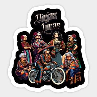 Viejas Locas Ride | Chicana Pride Sticker